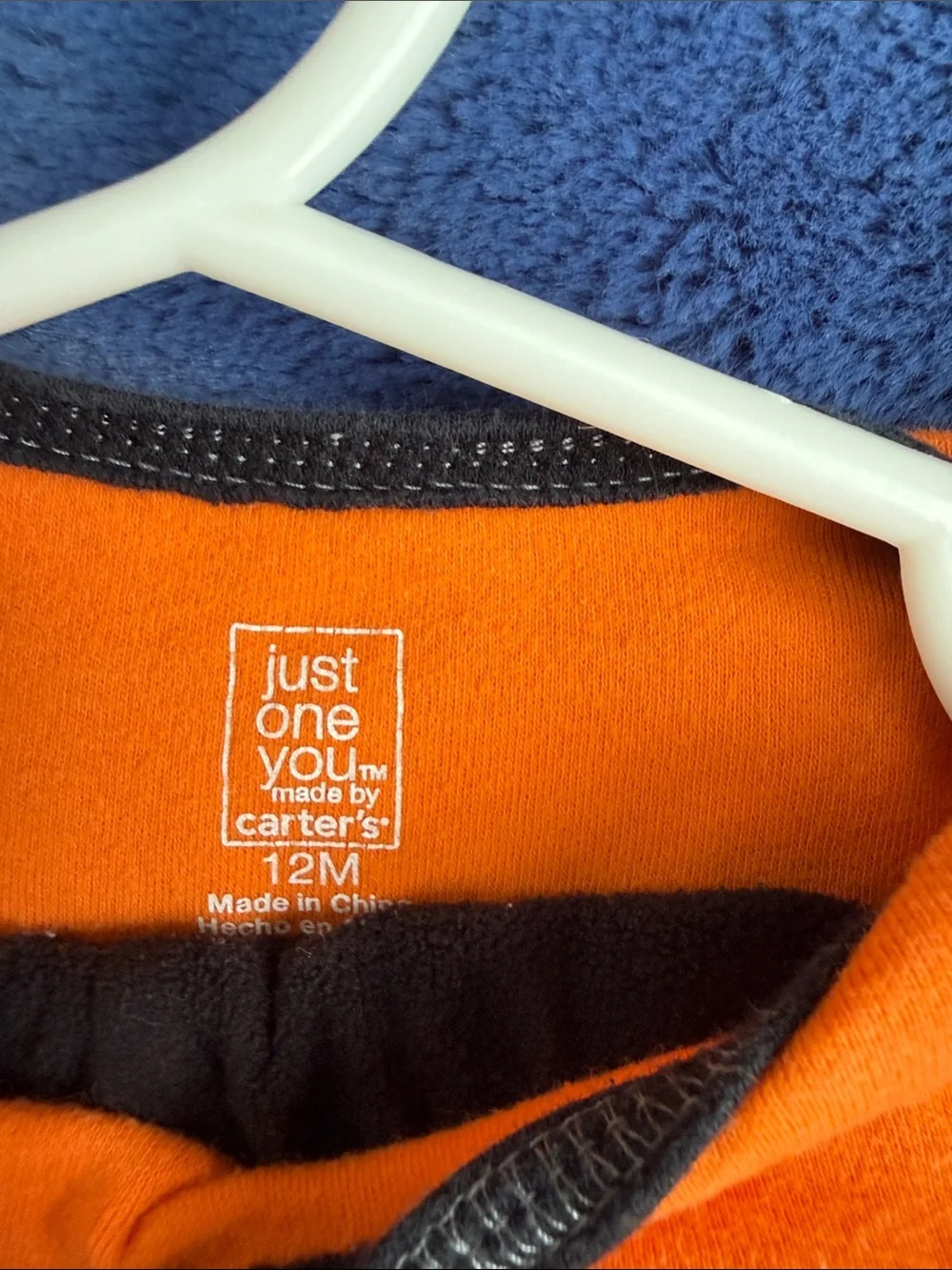 Carters bright orange